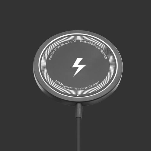 Magnetic Wireless Phone Fast Charger with Type-C Cable